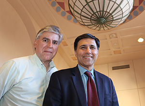 Professors Tanguay and Humayun of USC Professors Tanguay and Humayun of USC